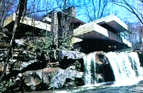 Falling water