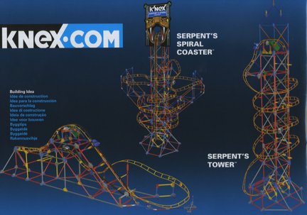 Serpent coaster set models