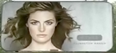 billboard for makeup