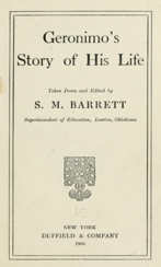 Geronimo His Own Story
