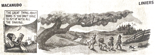 Macanudo comic books without singing