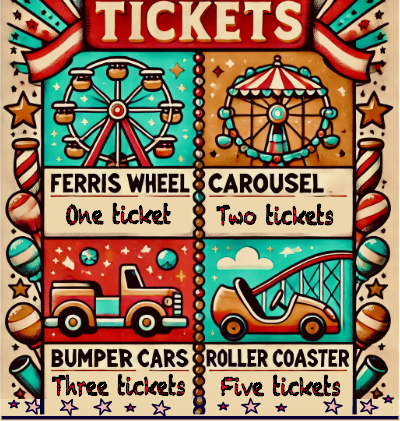 Ticket sign