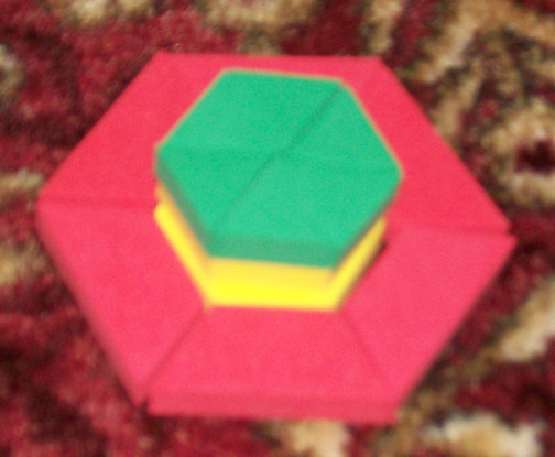 Hexagon with trapezoids