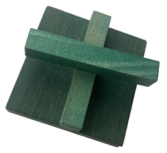 Dark green square and tower