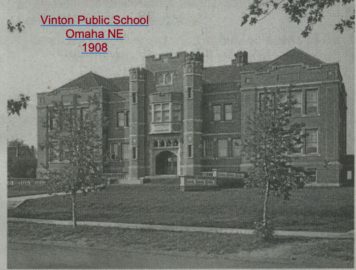 Vinton public school 1908, Omaha, Nebraska
