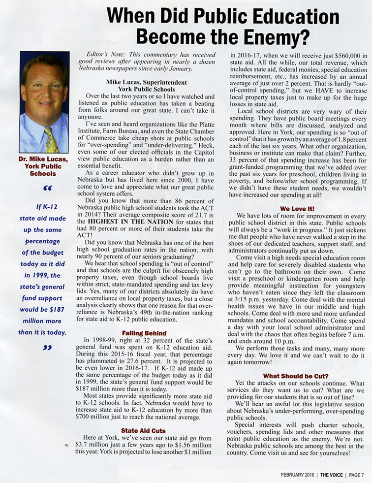 When Did Public Education Begome the Enemy?