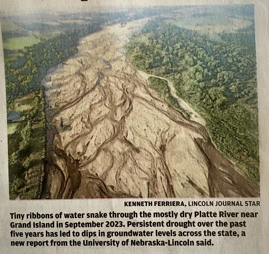 Click for larger Dry Platte River bed