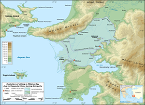 Meander River map small