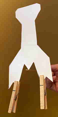 Crawfish with clothes pins